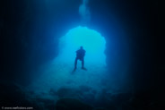 Islas Medas, Dolphin Cave, Costa Brava, Spain;  1/4 sec at f / 4,0, 10 mm